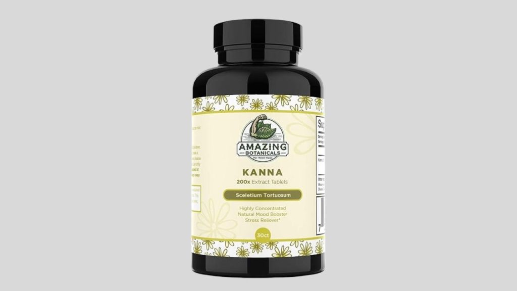 amazing botanicals kanna extract tablets