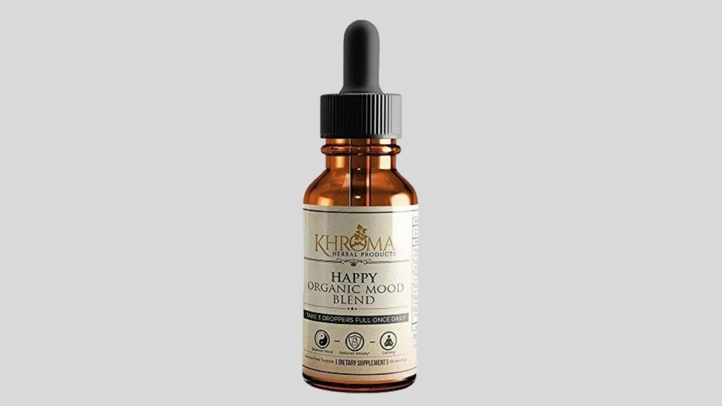 Khroma Herbs Happy Organic Mood Supplement 30 Servings