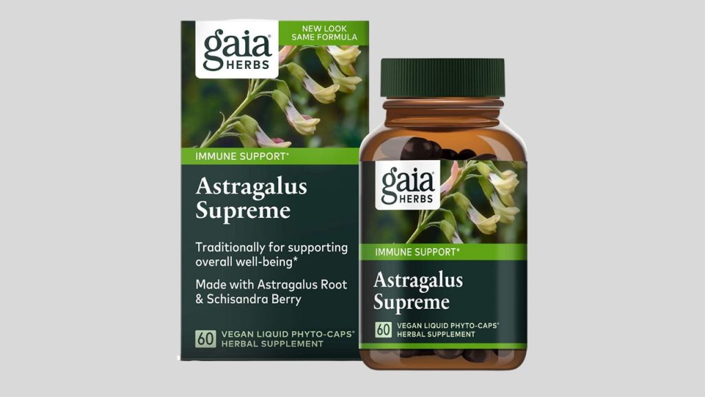 Gaia Herbs Astragalus Supreme - Immune Support Supplement