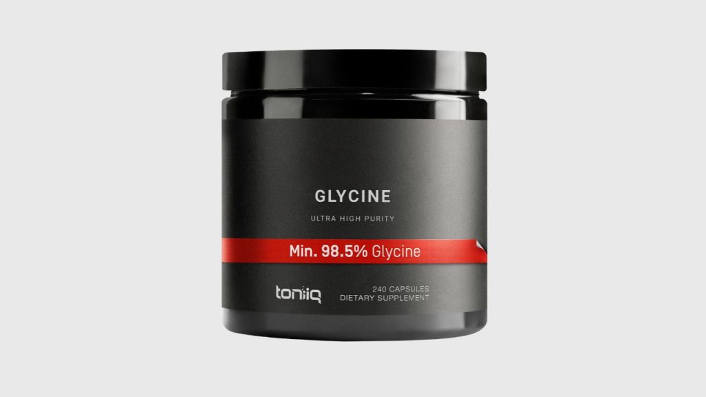 Toniiq Ultra High Strength and Bioavailable Glycine Powder Supplement