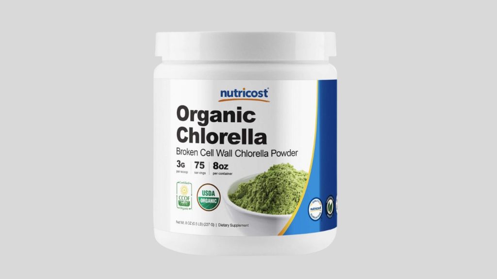 Nutricost Organic Chlorella Powder