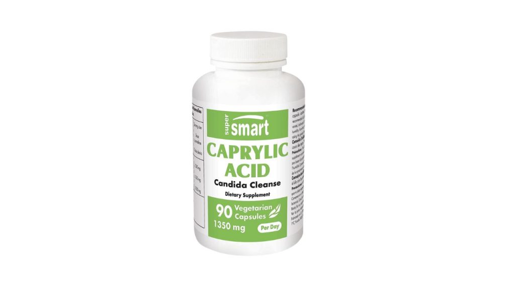 Supersmart - Caprylic Acid 1350 mg Per Day - Tricaprin Supplement