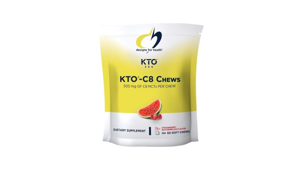 Designs for Health KTO-C8 MCT Oil Chews