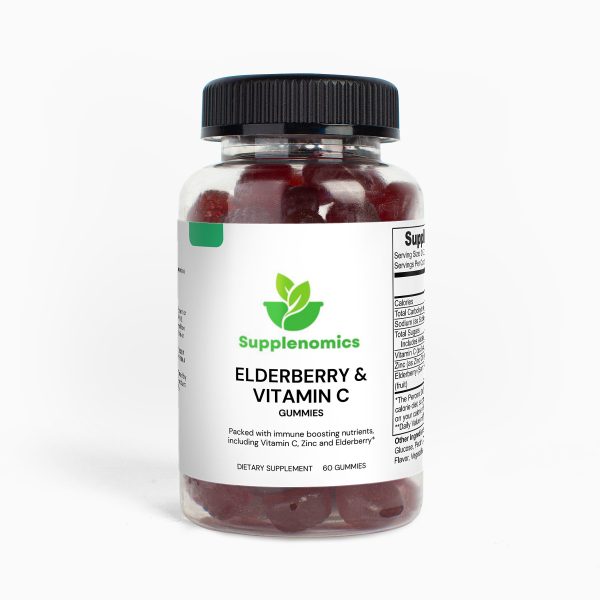 Immunity Booster Formula (Elderberry & Vitamin C Gummies)