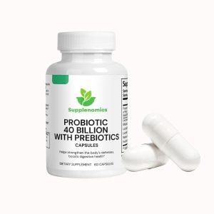 Probiotic Max For Healthy Gut - Probiotic 40 Billion with Prebiotics