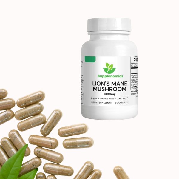 Men Power Anti-Fatigue, Anti-Anxiety Lion's Mane Mushroom